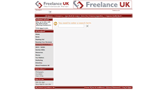 Desktop Screenshot of freelanceuk.uk-plc.net