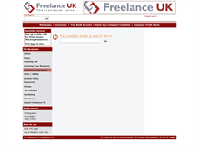 Tablet Screenshot of freelanceuk.uk-plc.net